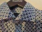 PROFUOMO antiek- blauw slimfit 44 €130 nu €35 incl, Nieuw, Profuomo, Overige halswijdtes, Verzenden