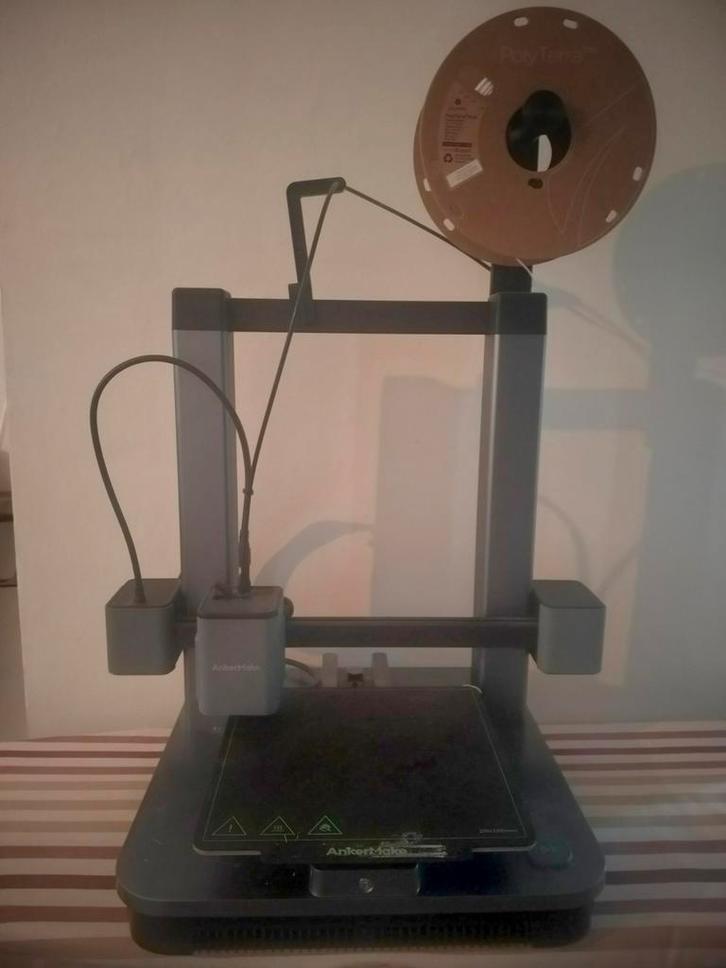 3D Printer - Ankermake M5C - Beginner Printer!, Computers en Software, 3D Printers, Gebruikt, Ingebouwde Wi-Fi, Ophalen