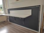 Luxe opklapbed met tafel, Ophalen, 90 cm, Eenpersoons, Zo goed als nieuw