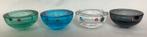 IITTALA - serie BALLO - 4 kleuren, Antiek en Kunst, Antiek | Glas en Kristal, Ophalen of Verzenden