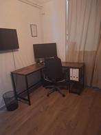 Set bureau met hoek plus boekenkast, Huis en Inrichting, Bureaus, Nieuw, Ophalen of Verzenden, Bureau