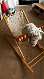 Wooden rocking horse, Ophalen of Verzenden, Gebruikt