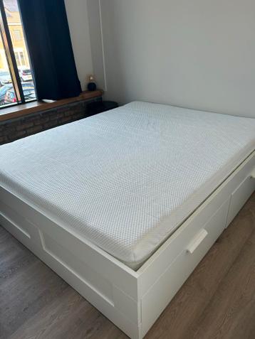 IKEA Brimnes Bed 160x200 - Z.G.A.N. - afbeelding 1