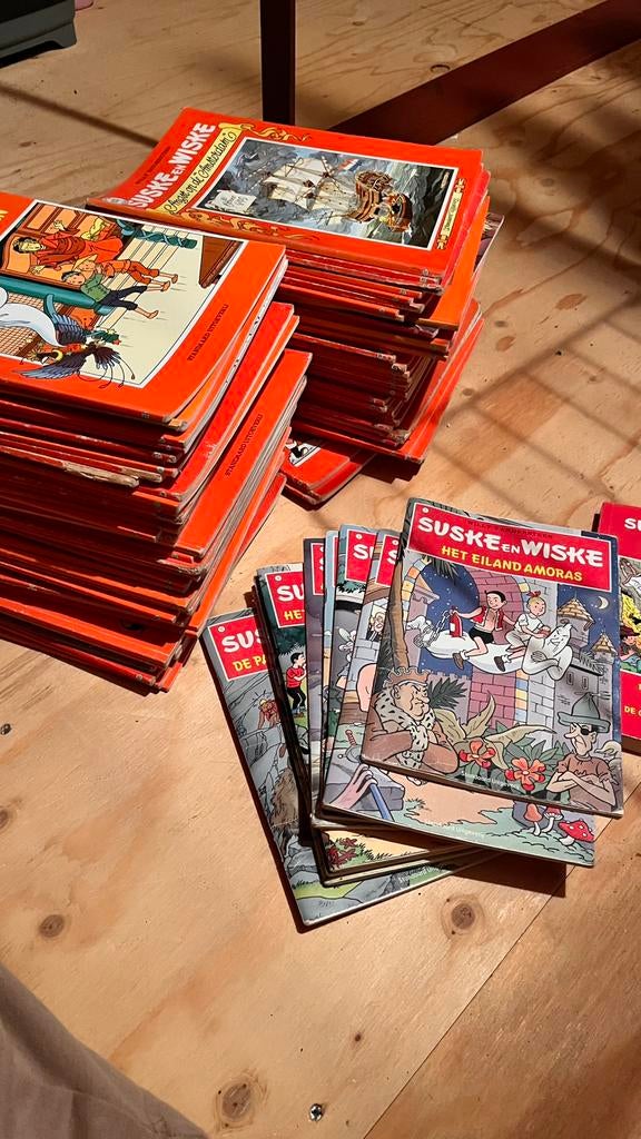 Suske en Wiske stripboeken verzameling, Boeken, Meerdere comics, Ophalen of Verzenden, Gelezen, Europa