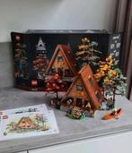 Lego 21338 A frame cabin, Ophalen of Verzenden, Zo goed als nieuw, Complete set, Lego