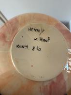 Moderne kunst, handgeschilderde vaas., Antiek en Kunst, Antiek | Keramiek en Aardewerk, Ophalen