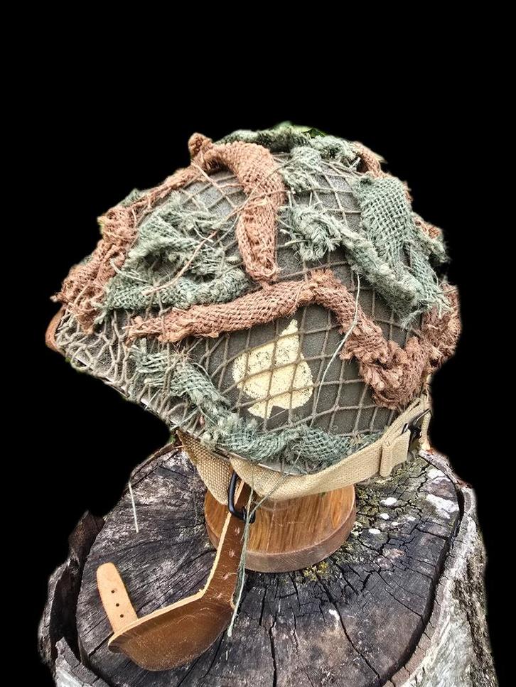 Us Ww2 M1 helmen, Verzamelen, Militaria | Tweede Wereldoorlog, Helm of Baret, Amerika, Ophalen of Verzenden