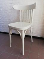 Houten café stoeltje wit, Huis en Inrichting, Stoelen, Ophalen, Gebruikt, Wit, Eén