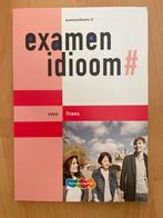 Examen idioom Frans VWO, Ophalen of Verzenden, Zo goed als nieuw, VWO, Engels