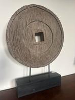 Houten beeld, Huis en Inrichting, Woonaccessoires | Kransen, Ophalen, Zo goed als nieuw