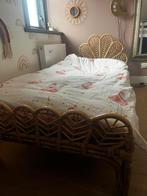 Rotan bed, Ophalen, Gebruikt, Eenpersoons