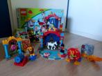Lego duplo circus, Ophalen of Verzenden, Gebruikt, Complete set, Duplo