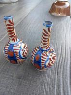 Mini Imari handpainting vaasjes 2  stuks, Ophalen of Verzenden