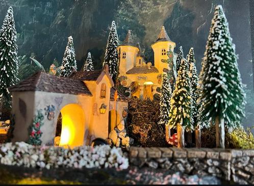Luville Efteling Kasteel + poort + ridder van Doornroosje, Verzamelen, Efteling, Zo goed als nieuw, Overige typen, Ophalen of Verzenden