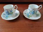 2 Royal Albert Forget Me Not kop en schotels /kop en schotel, Ophalen