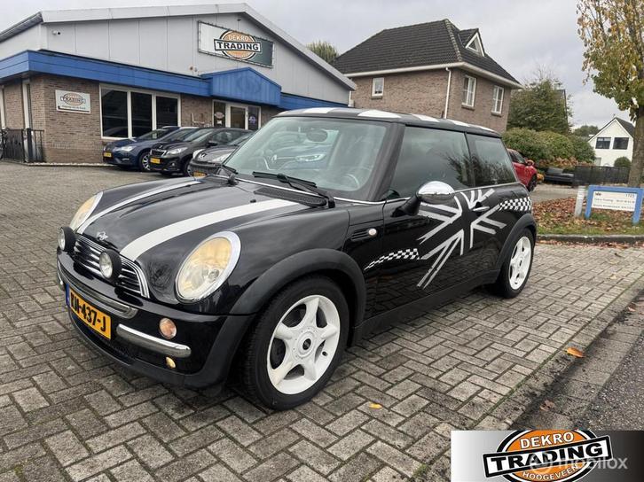 Mini Mini 1.6 Pepper Black & White uitvoering, Auto's, Mini, Bedrijf, Te koop, Overige modellen, ABS, Airbags, Airconditioning