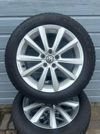 Vw Polo Merano Velgen + Winterbanden 5x100 Origineel, Gebruikt, 16 inch, Verzenden, Banden en Velgen