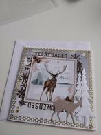 Kerstkaart edelhert, Ophalen of Verzenden, Nieuw, Kerst