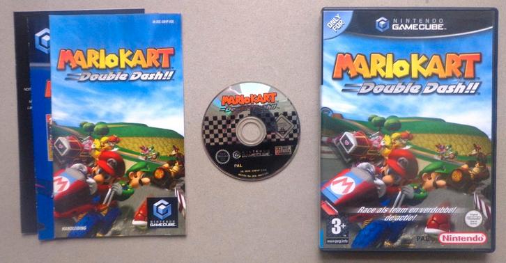 Mario Kart Double Dash voor de Nintendo GameCube Compleet, Spelcomputers en Games, Games | Nintendo GameCube, Zo goed als nieuw