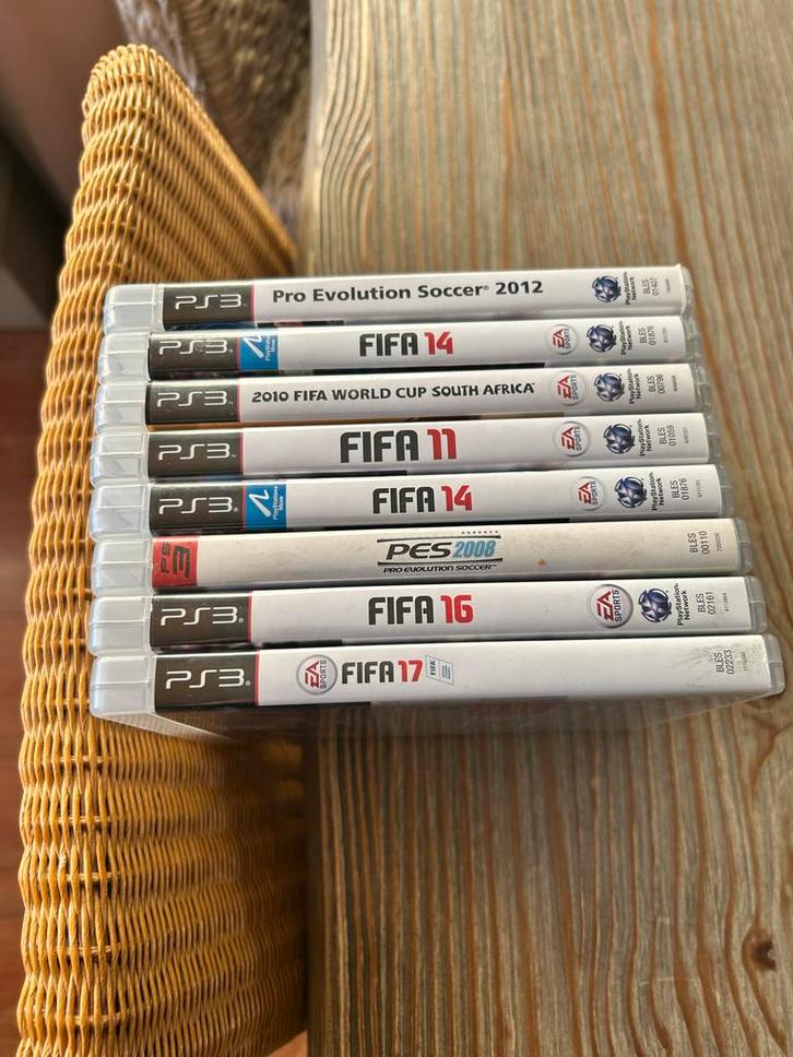 PS3 Games - FIFA & PES, Spelcomputers en Games, Games | Pc, Gebruikt, Sport, 1 speler, Vanaf 3 jaar, Eén computer, Ophalen of Verzenden
