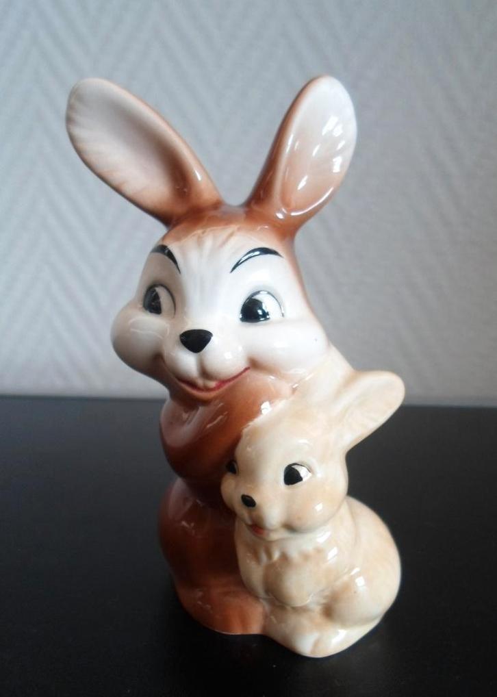 Porseleinen haasjes Goebel., Verzamelen, Beelden en Beeldjes, Zo goed als nieuw, Dier, Ophalen of Verzenden