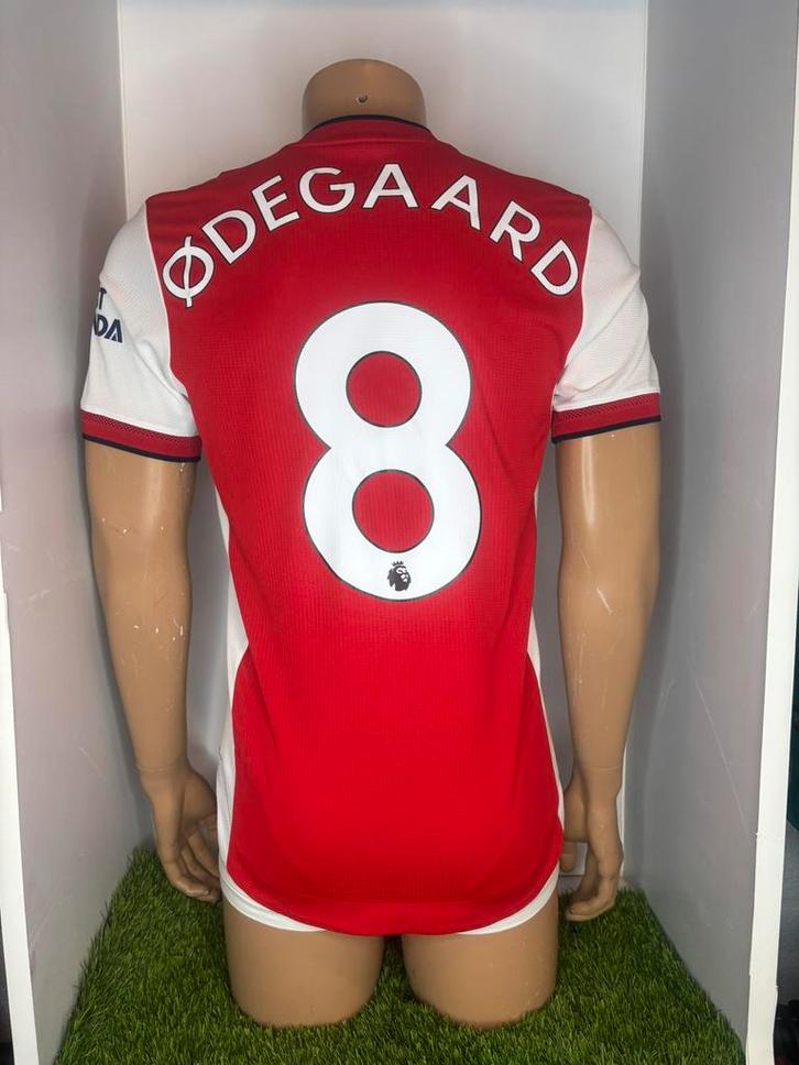 Arsenal Thuis 2021/2022 Ødegaard, Sport en Fitness, Voetbal, Zo goed als nieuw, Shirt, Maat S, Ophalen of Verzenden