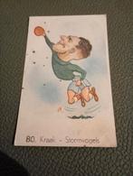 Vintage voetbal Kraak Stormvogels Plaatje 1949 Uschi, Ophalen of Verzenden