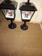 2 lantaarns van intratuin 6o cm hoog met sneeuw, Ophalen, Overige materialen, Minder dan 25 cm