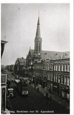 DEN HAAG - BEEKLAAN met St. AGNESKERK en TRAM, Ophalen of Verzenden, 1940 tot 1960, Ongelopen, Zuid-Holland