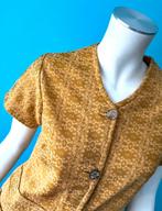 Vintage jaren 70 tuniek mosterdgeel maat 36, Verzenden, Geel, Vintage, Maat 36 (S)