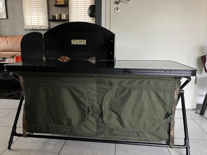 Nash Bank Life Cooking Station, Watersport en Boten, Hengelsport | Karpervissen, Zo goed als nieuw, Overige typen, Ophalen of Verzenden