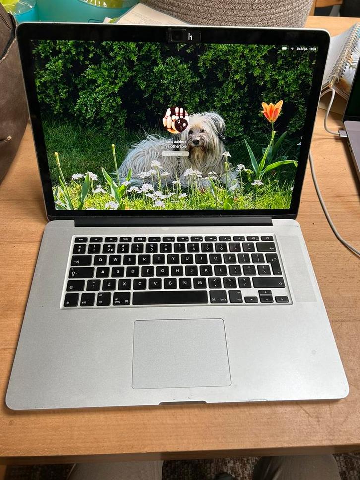 Macbook pro 15 inch snelle 2,8 Ghz i7 en 16 GB geheugen. A, Computers en Software, Apple Macbooks, Zo goed als nieuw, MacBook Pro
