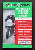 Motor Cycling Sports Year Book 1959 (seizoen 1958), Boeken, Motoren, Gelezen, Algemeen, Verzenden