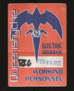 Queensryche BACKSTAGE PASS - 2000 - Origineel !, Gebruikt, Verzenden, Gebruiksvoorwerp