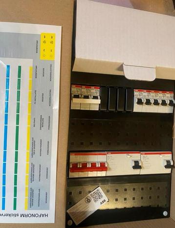 ABB haf 3 fase Groepenkast Meterkast verdeelkast stroomkast beschikbaar voor biedingen