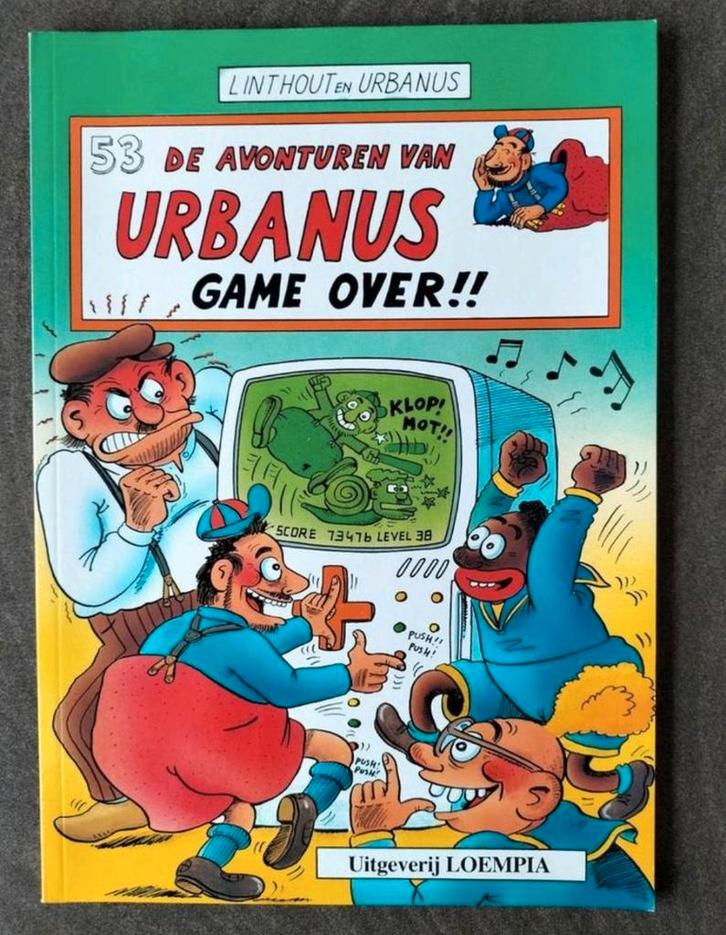 Stripboek: De avonturen van Urbanus nr 53 - Game over!!, Boeken, Stripboeken, Gelezen, Eén stripboek, Ophalen of Verzenden