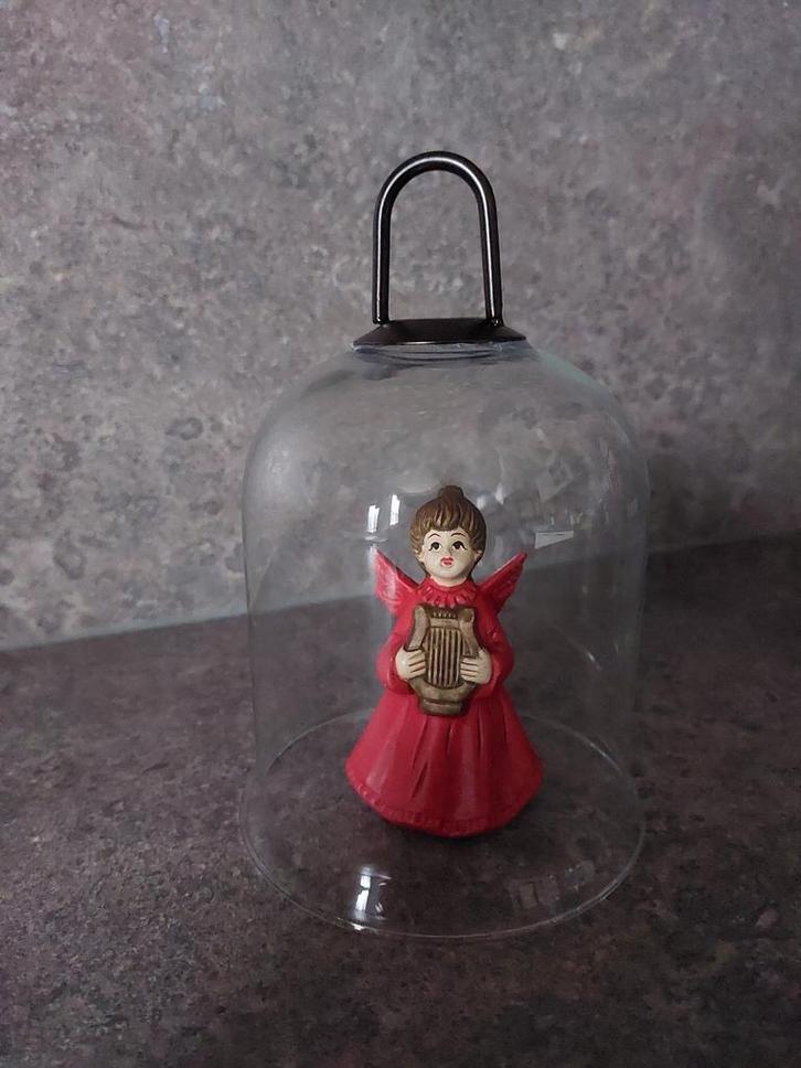 Engeltje met harp in glazen stolp, Diversen, Kerst, Ophalen