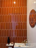 Wandtegel arrow russet oranje/terra, Ophalen, Minder dan 20 cm, Zo goed als nieuw, Minder dan 5 m²