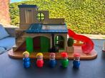 Fisher price clubhouse (vintage) en family house, Ophalen of Verzenden, Gebruikt, Speelset