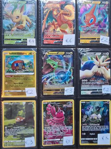 Pokemon hits ssp paf pal ex v vmax swsh promo par scr tef beschikbaar voor biedingen