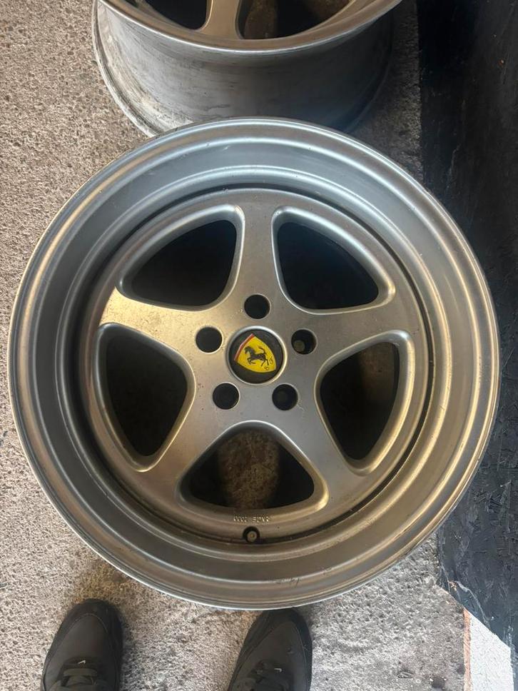 Maserati Ghibli Quattroporte & Ferrari Lichtmetalen velgen, Auto-onderdelen, Banden en Velgen, Banden en Velgen, Zomerbanden, 18 inch