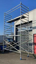 Gebruikte aluminium rolsteiger 135 x 305 cm, Ophalen of Verzenden, Gebruikt, Rolsteiger of Kamersteiger, 5 meter of hoger