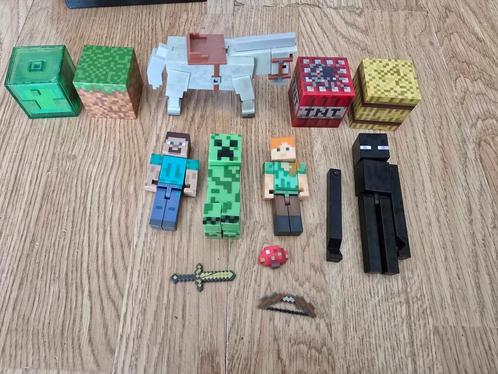 Minecraft speelgoed, Kinderen en Baby's, Speelgoed | Actiefiguren, Gebruikt, Ophalen