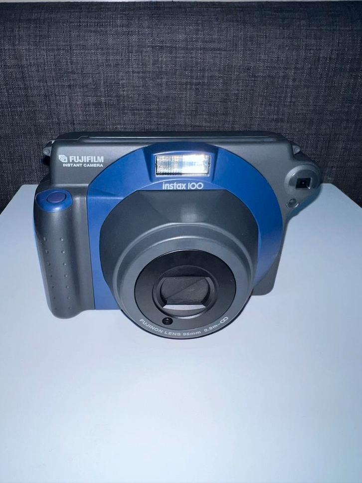 Instax Wide 100 | Polaroid instant camera (bijna vintage!), Audio, Tv en Foto, Fotocamera's Analoog, Gebruikt, Polaroid, Fuji