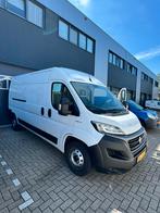 Fiat Ducato GB 3.5T Heavy 2.2 MJ 140pk L4h2 403XL 2021 Wit, Auto's, Bestelauto's, Voorwielaandrijving, Stof, Zwart, Wit