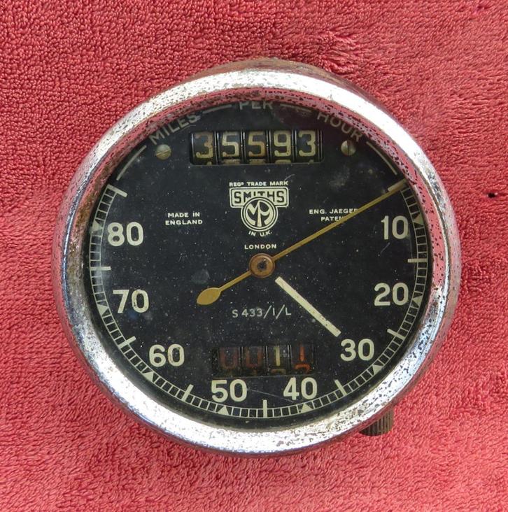 Smiths Chronometric mijlenteller. BSA, AJS, Matchless, Motoren, Onderdelen | Oldtimers, Ophalen of Verzenden