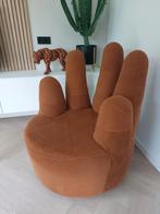 Vintage Vingerstoel - Retro Fauteuil Hand (High Five), Ophalen, Gebruikt, 75 tot 100 cm, 75 tot 100 cm