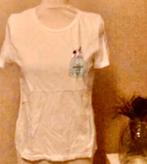 Vero moda maat S wit t-shirt met klein design, Vero Moda, Wit, Ophalen of Verzenden, Zo goed als nieuw