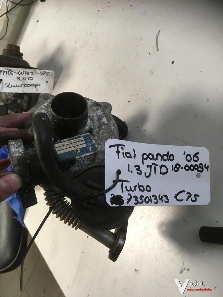 Fiat Panda 1.3 JTD 2006 Turbo, Auto-onderdelen, Motor en Toebehoren, Gebruikt, Ophalen of Verzenden