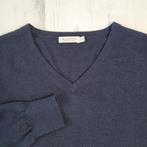Suitsupply heren trui M 100% merino wol marineblauw V-hals, Ophalen of Verzenden, Zo goed als nieuw, Suitsupply, Maat 48/50 (M)